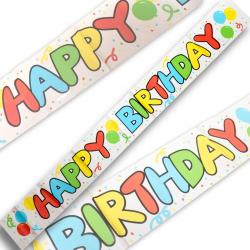 Banner - Happy Birthday - 1m
