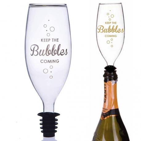 BUBBLES TOPPER Prosecco Glass Wine, Champagne and Martini Glasses