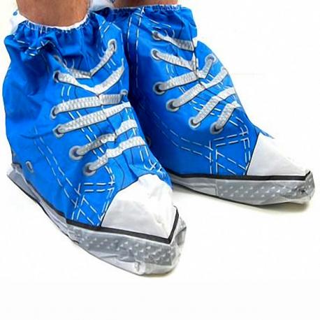Ochraniacze przeciwdeszczowe na buty - niebieskie Gadgets